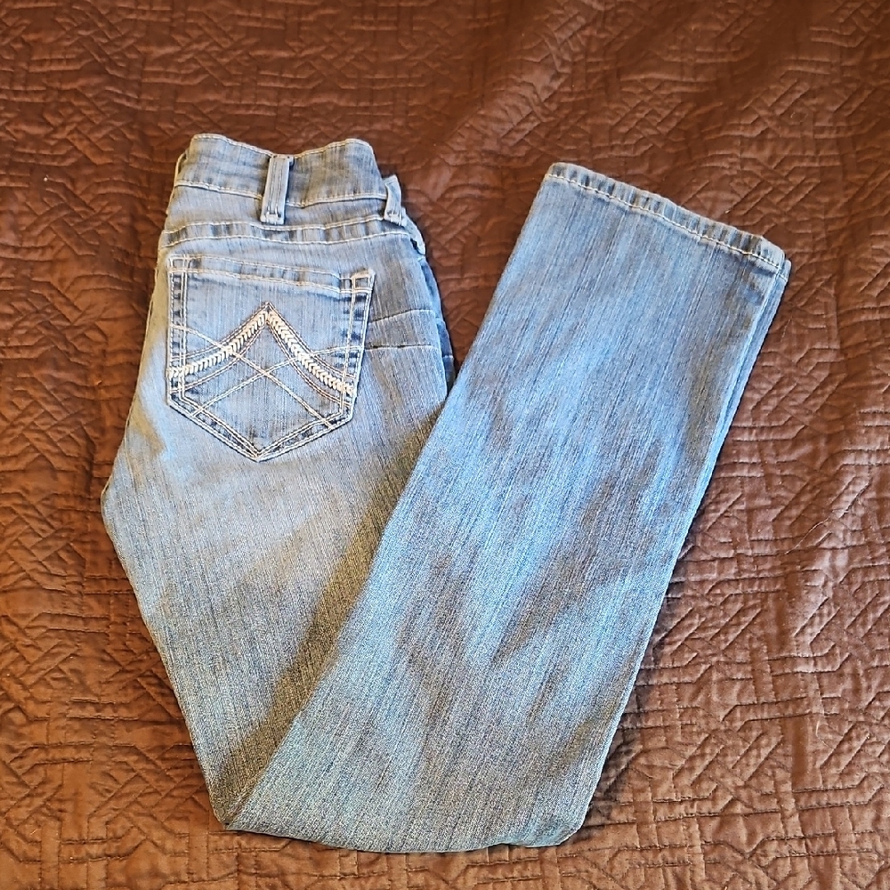 Ariat Light Blue Straight Leg Women's Jeans
